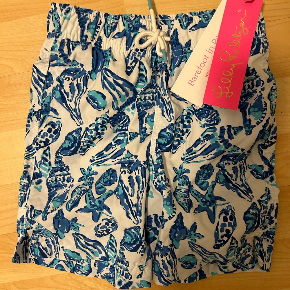 Toddler boys Lilly swim trunks